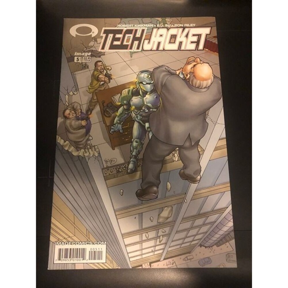 Tech Jacket #5 Image Comics 2003 1st Low Print HTF Kirkman Invincible VF/ NM